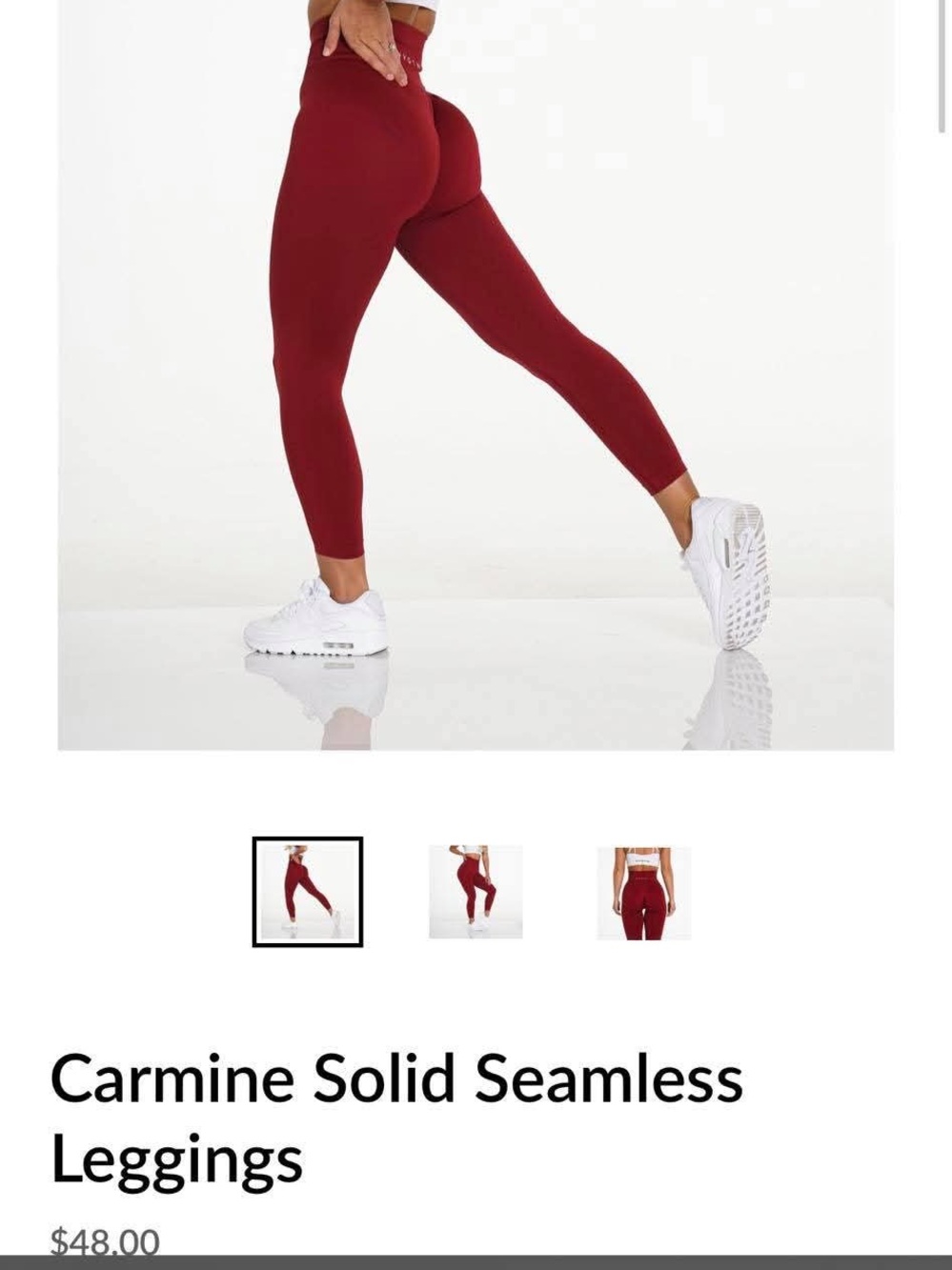 NVGTN Carmine Seamless High-Waist Leggings